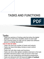 Tasks and Functions