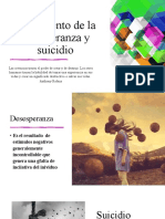 Tratamiento de La Desesperanza y Suicidio