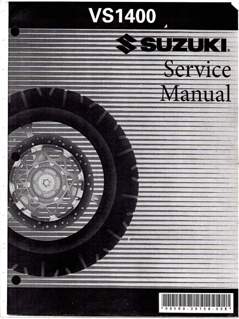 スズキＶＳ1400　サービスガイド VS1400 | PDF | Nut (Hardware) | Transmission (Mechanics)