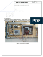 Configuración de comunicación Modbus usando MVI 69-NET para lectura de datos eléctricos