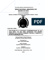 Universidad Nacional Amazonica de Madre de Dios: REGIÓN DE,"MAQ¡Ri"Rt .DIO$ (