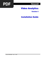 Video Analytics V4 Installation Guide