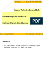 (P1) Aula 3 - Fatores Biológicos, Psicológicos e A Conduta Do Criminoso