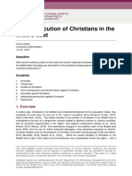 The Persecution of Christians in The Middle East PDF