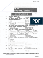 2nd Year Physics Chapter 14 MCQ