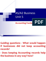 As-A2 Business Accounting Fundamentals