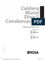 Manual Caldera Diva S Condensacion PDF