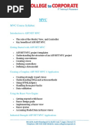 PDF - MVC Courses Syllabus PDF