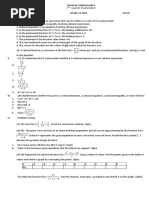 2nd-Quarter-Exam GEN MATH & MIL