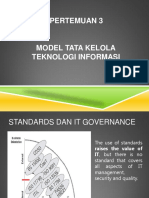 Pertemuan 3 - Model Tata Kelola It