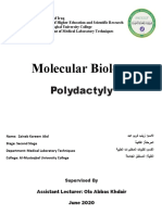 Molecular Biology: Polydactyly