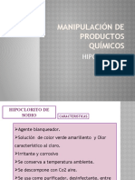 Productos Quimicos - Hipoclorito