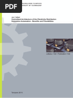 Centralized Architecture of The Distribution Substation Automation