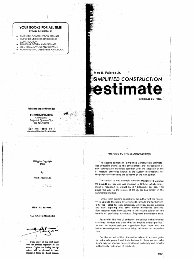 Max Fajardo Complete 2nded PDF Concrete Cement