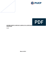 Informe Mercado Laboral Sociología PDF