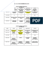 HORARIO ORDINARIOS 1ERO Y 3ERO