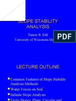 Slope Stability Analysis