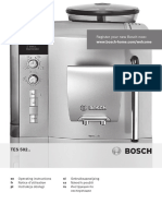 Bosch TES50221RW Espresso Machine