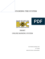 Understanding The System: Smart Online Banking System