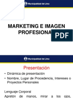 Marketing e Imagen Profesional