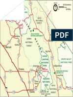 Sequoia Kings Location Map