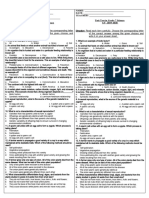 Second Grading Unit Test - For Re