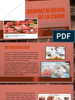 AnÁlisis Bromatológico de La Carne