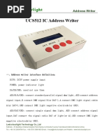 UCS512 IC Address Writer