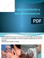 Proceso Del Nacimiento y Sus Consecuencias (Desarollo Del Niño)