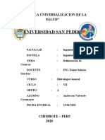 Delimitacion de Cuencas (Casma - Rio Casma) - Hidrologia General