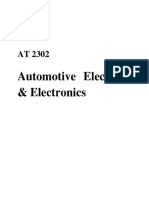 AT2302 Automotive Electrical and Electronics