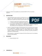 Objetivo: Identificación Y Análisis de Requisitos ISO 9001:2015