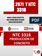 EXPOCISION NTC 3318 y 2871