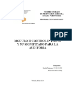 Control Interno y Su Significado para La Auditoria Modulo Ii