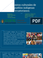 Elementos culturales de los pueblos indígenas ecuatorianos