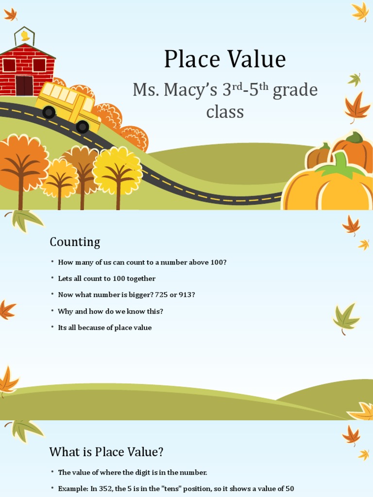 Understanding Place Value for Grades 3-5 | PDF | Language Arts & Discipline