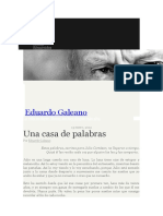 La Casa de Las Palabras-Don Eduardo Galeano