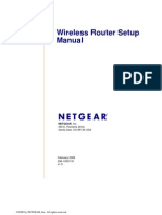 Wireless Router Setup Manual: Netgear, Inc