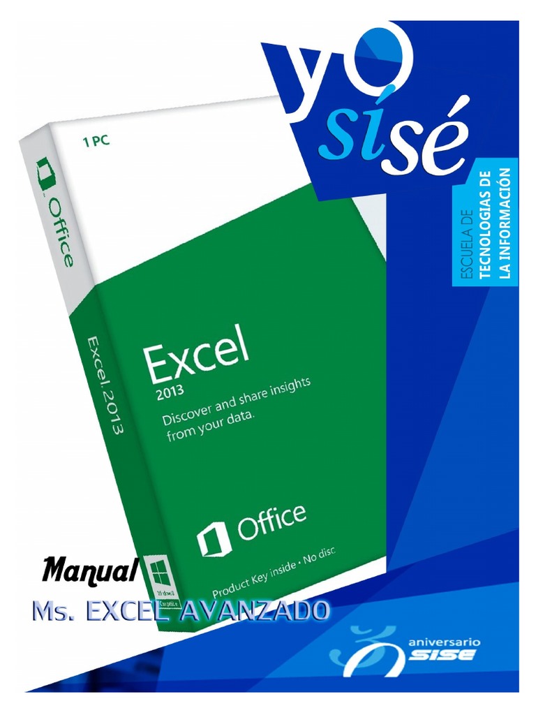 Manual MS Excel 2013 Avanzado PDF | PDF | Macro (informática ...