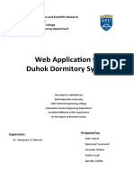 Web Application For Duhok Dormitory System