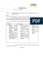 Modelo 2 de Informe Semanal