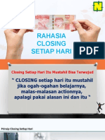 1-Rahasia Closing Setiap Hari