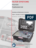 Fcu1310 Fluidcontrol Unit: Operating and Maintenance Instructions