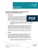 Kenilworth UIS015 - Inspection and Maintenance of LPG Pipework at