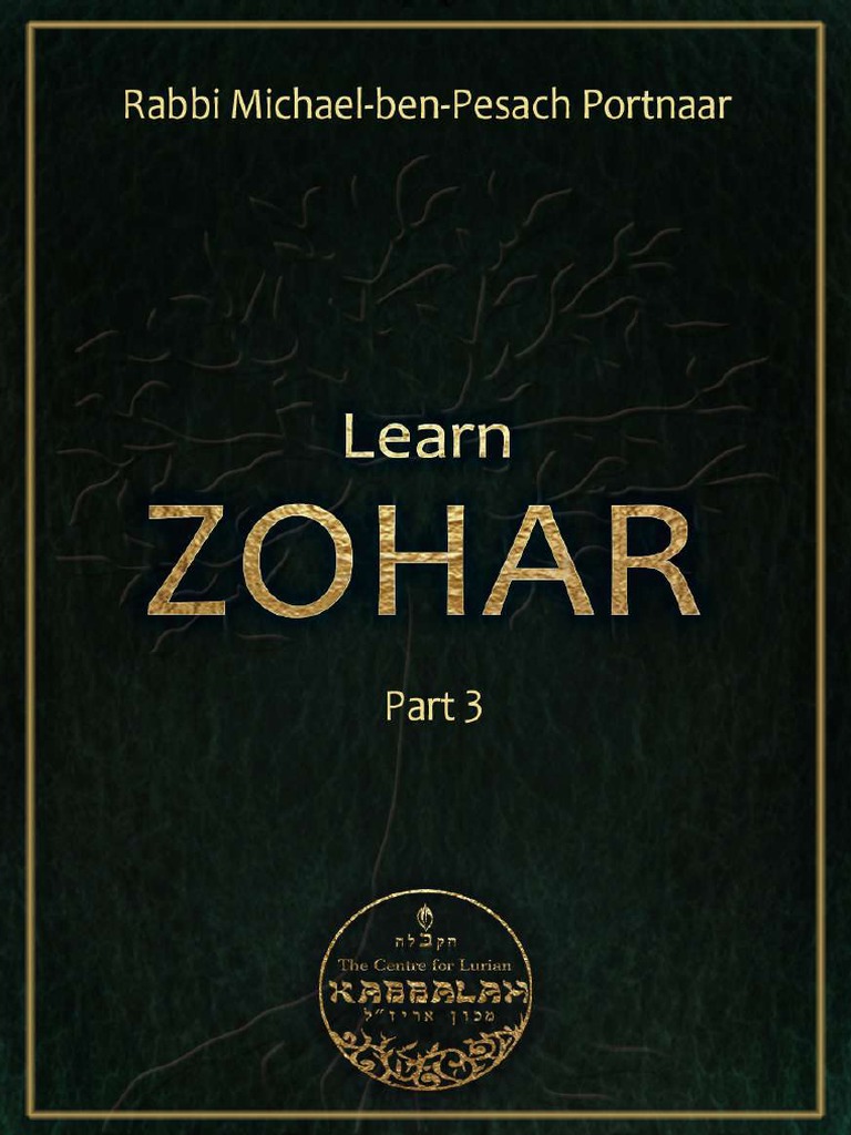 Learn Zohar Part 3 PDF Kabbalah Zohar