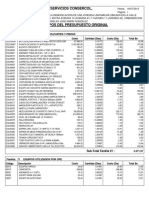 Tabla de EQUIPOS