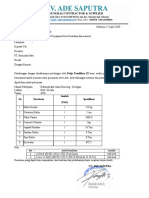 Permohonan Sewa Alat Dan Material Panceng