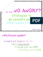 Feeling Angry?: Strategies To De-Escalate Anger