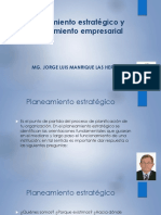 Planeam. Estra. y Empresarial