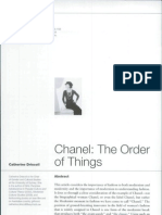 Chanel: The Order of Things: Fashion Theory. Volume 14, Issue 2, Pp. 135-158